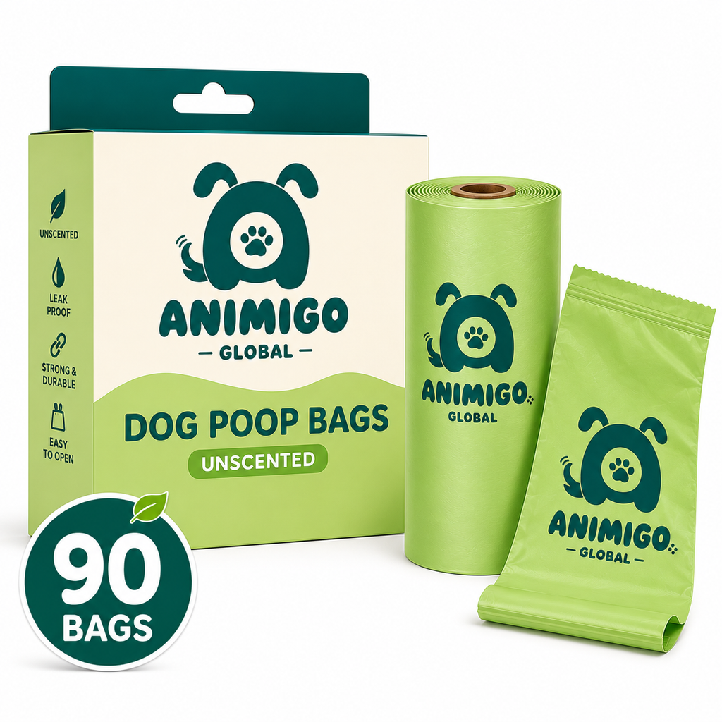 Premium Scented Dog Poop Bags — Leakproof & Extra Durable