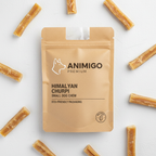Animigo premium churpi packaging flat lay