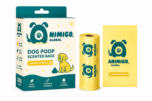 Premium Scented Dog Poop Bags — Leakproof & Extra Durable