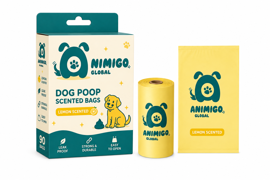 Premium Scented Dog Poop Bags — Leakproof & Extra Durable